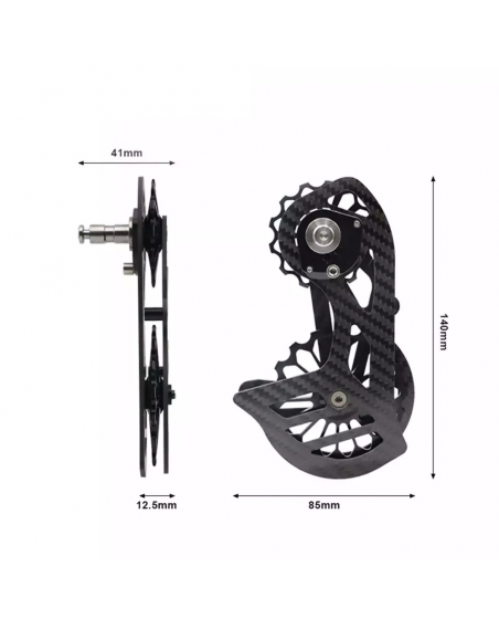 chape carbone céramique shimano