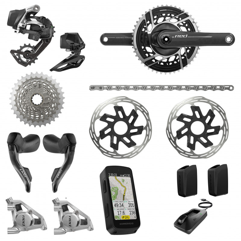 groupe sram red GPS Hammerhead