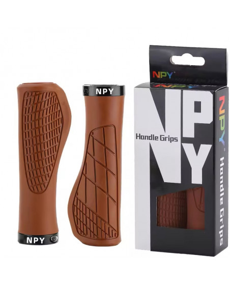 grips ergonomique marron