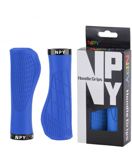 grips ergonomique bleu